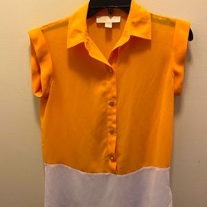 Michael Kors Button Up Top